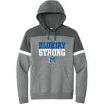 MANCOS HIGH SCHOOL BLUEJAYS <span class="pdp-name-mascot">MANCOS BLUEJAYS</span> Sport-Tek Men's Drive Fleece Colorblock Hoodie Front Thumbnail