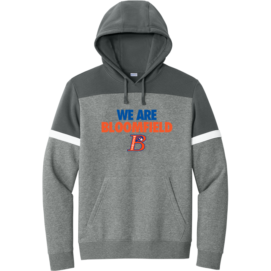 Bloomfield Warhawks <span class="pdp-name-mascot">Bloomfield Warhawks</span> Sport-Tek Men's Drive Fleece Colorblock Hoodie