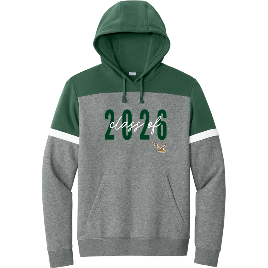 Evergreen Lutheran Eagles <span class="pdp-name-mascot">Evergreen Lutheran Eagles</span> Sport-Tek Men's Drive Fleece Colorblock Hoodie