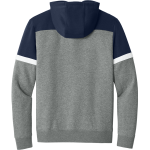 Atlantic Hockey Hockey <span class="pdp-name-mascot">Atlantic Hockey Association</span> Sport-Tek Men's Drive Fleece Colorblock Hoodie Back Thumbnail
