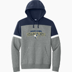 KINGFISHER HIGH SCHOOL YELLOWJACKETS <span class="pdp-name-mascot">KINGFISHER YELLOWJACKETS</span> Sport-Tek Men's Drive Fleece Colorblock Hoodie Front Thumbnail