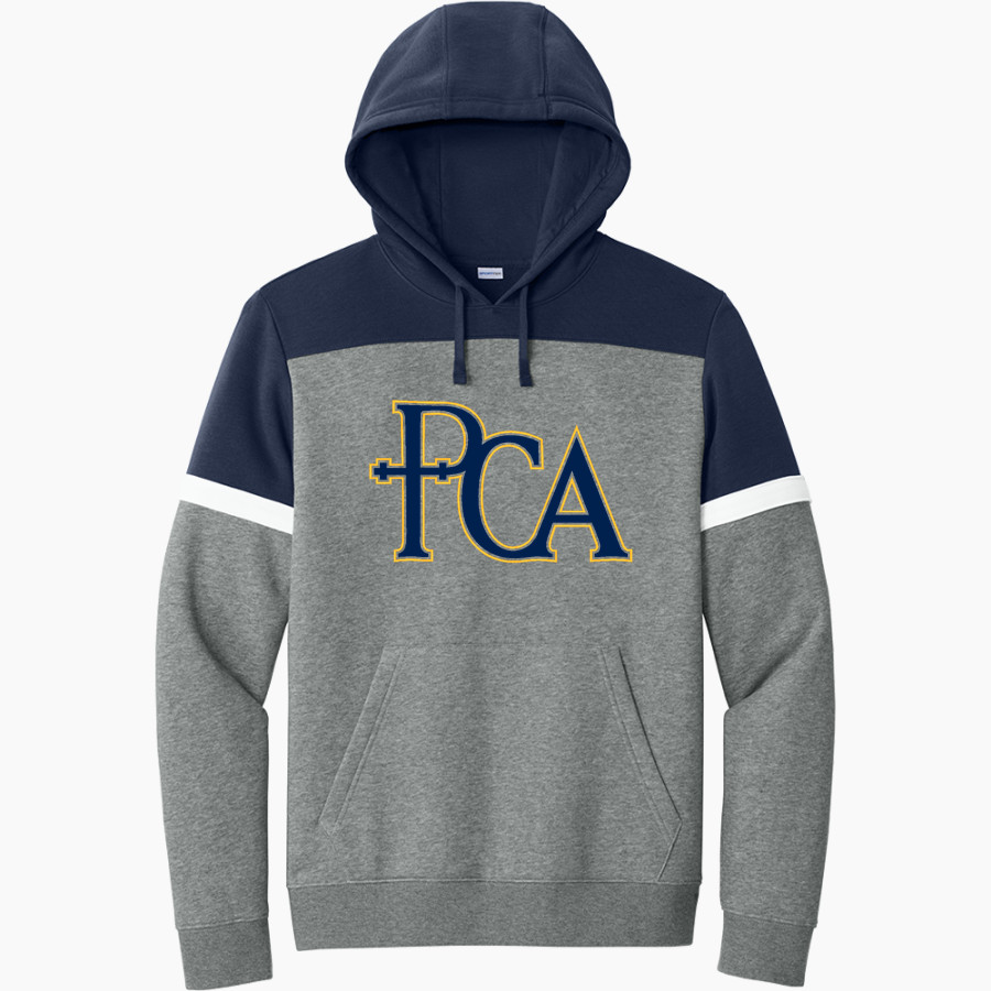 Providence Christian Academy <span class="pdp-name-mascot">Providence Christian Academy Lions</span> Sport-Tek Men's Drive Fleece Colorblock Hoodie