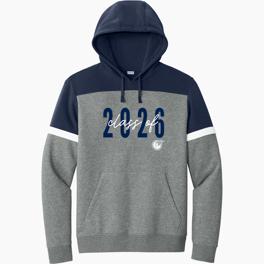 Cape Cod Academy Seahawks Sport-Tek Men's Drive Fleece Colorblock Hoodie