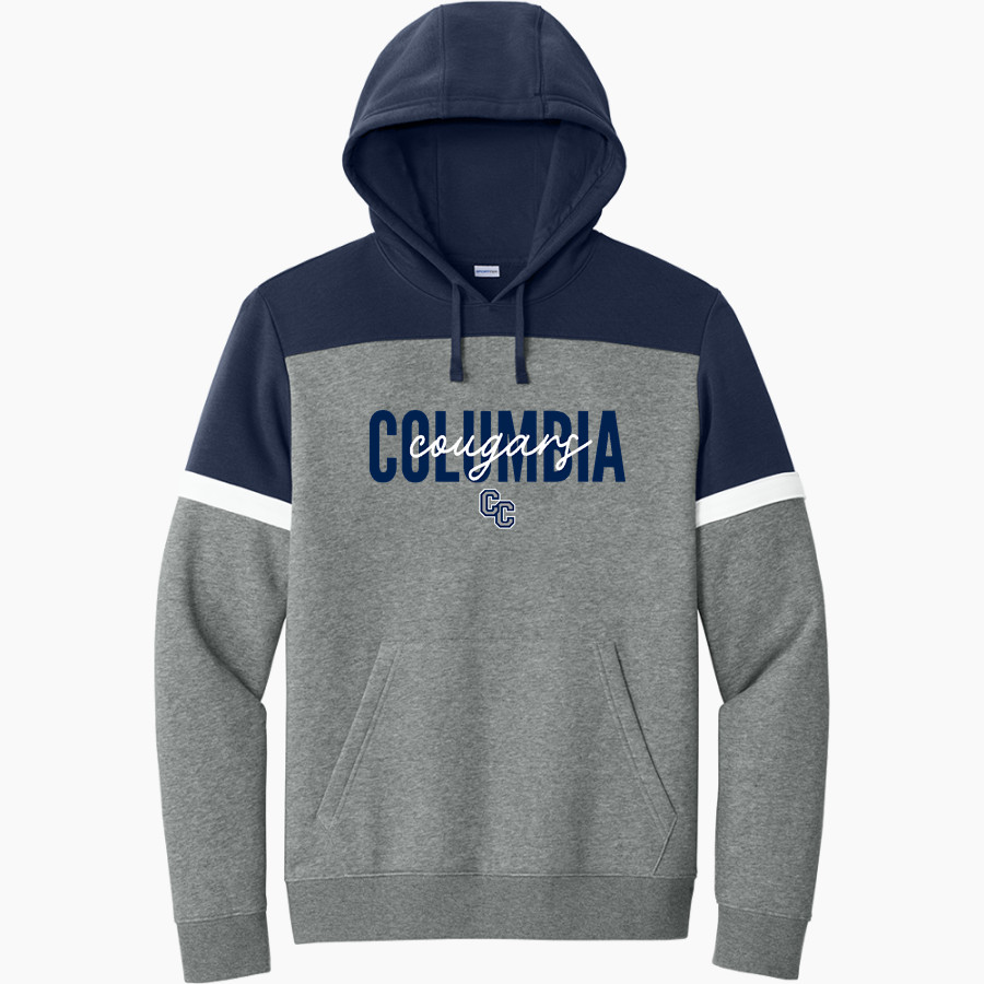 Columbia Cougars <span class="pdp-name-mascot">Columbia Cougars</span> Sport-Tek Men's Drive Fleece Colorblock Hoodie
