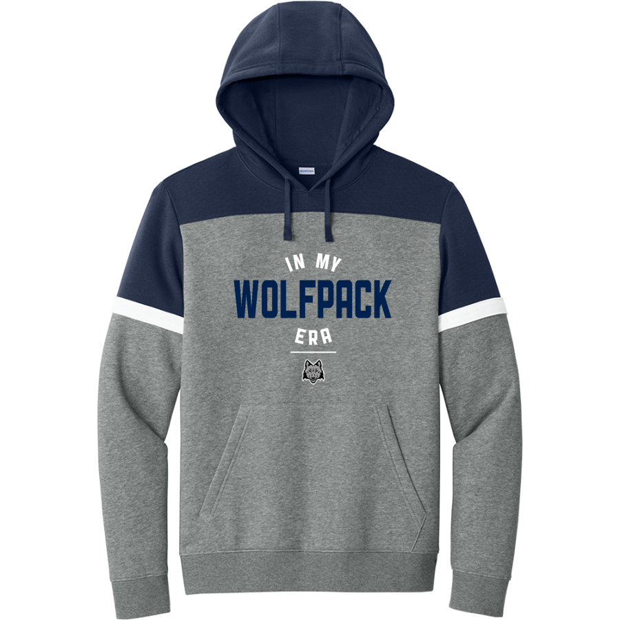 Madison College WolfPack <span class="pdp-name-mascot">Madison College Athletics WolfPack</span> Sport-Tek Men's Drive Fleece Colorblock Hoodie