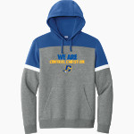 Central Christian Tigers Sport-Tek Men's Drive Fleece Colorblock Hoodie Front Thumbnail