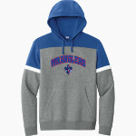 NAZ Wranglers Sideline Store <span class="pdp-name-mascot">NAZ Wranglers</span> Sport-Tek Men's Drive Fleece Colorblock Hoodie Front Thumbnail
