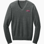 Massachusetts State Collegiate Athletic Conference <span class="pdp-name-mascot">MASCAC</span> Port Authority Men's Easy Care V-Neck Sweater Front Thumbnail