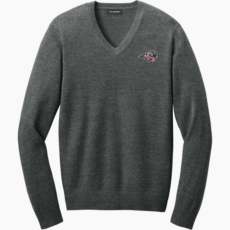 Lake Mary Rams <span class="pdp-name-mascot">Lake Mary Rams</span> Port Authority Men's Easy Care V-Neck Sweater