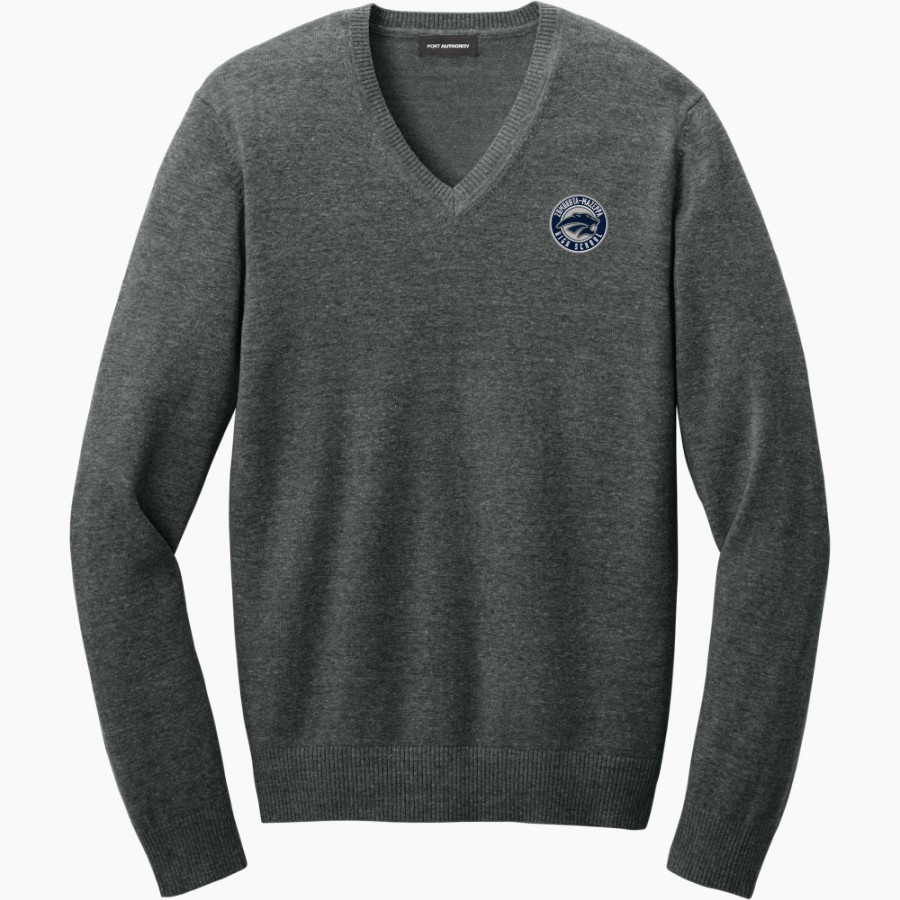 ZUMBROTA-MAZEPPA HIGH SCHOOL COUGARS <span class="pdp-name-mascot">ZUMBROTA - MAZEPPA COUGARS</span> Port Authority Men's Easy Care V-Neck Sweater