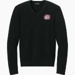 Minot State Beavers <span class="pdp-name-mascot">Minot State Beavers</span> Port Authority Men's Easy Care V-Neck Sweater Front Thumbnail