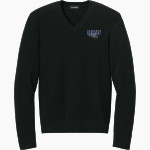 Oral Roberts Golden Eagles <span class="pdp-name-mascot">Oral Roberts Golden Eagles</span> Port Authority Men's Easy Care V-Neck Sweater Front Thumbnail