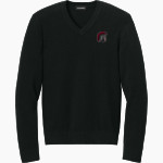 SOMERSET HIGH SCHOOL SPARTANS <span class="pdp-name-mascot">SOMERSET SPARTANS</span> Port Authority Men's Easy Care V-Neck Sweater Front Thumbnail