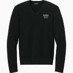 Paideia High Bears Port Authority Men's Easy Care V-Neck Sweater Front Thumbnail