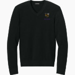 RUNGE HIGH SCHOOL YELLOWJACKETS <span class="pdp-name-mascot">RUNGE YELLOWJACKETS</span> Port Authority Men's Easy Care V-Neck Sweater Front Thumbnail