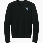 WATER VALLEY HIGH SCHOOL BLUE DEVILS Port Authority Men's Easy Care V-Neck Sweater Front Thumbnail