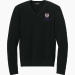Emerald High School Vikings Port Authority Men's Easy Care V-Neck Sweater Front Thumbnail