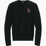 ALTA HIGH SCHOOL HAWKS Port Authority Men's Easy Care V-Neck Sweater Front Thumbnail
