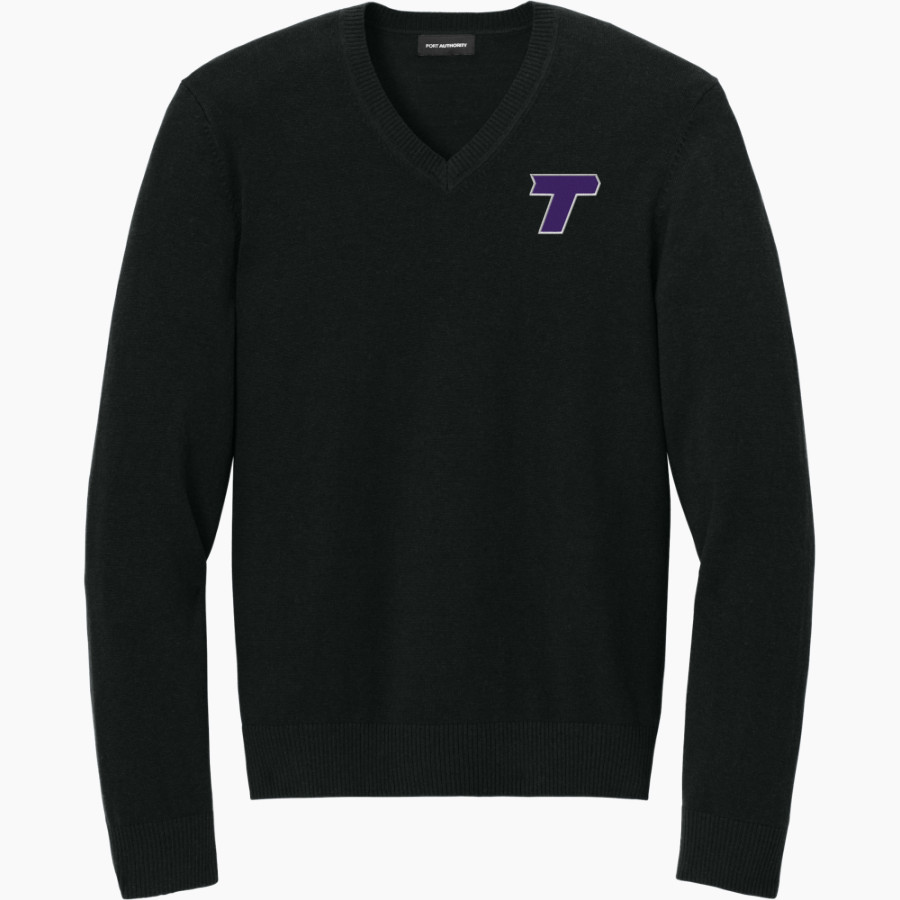 Trevecca University Trojans Port Authority Men's Easy Care V-Neck Sweater