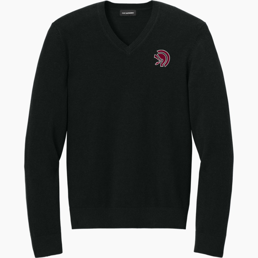 LASSITER HIGH SCHOOL TROJANS <span class="pdp-name-mascot">LASSITER TROJANS</span> Port Authority Men's Easy Care V-Neck Sweater