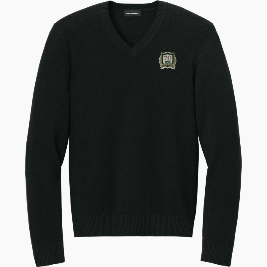 ARCHBISHOP CARROLL HIGH SCHOOL LIONS <span class="pdp-name-mascot">ARCHBISHOP CARROLL LIONS</span> Port Authority Men's Easy Care V-Neck Sweater