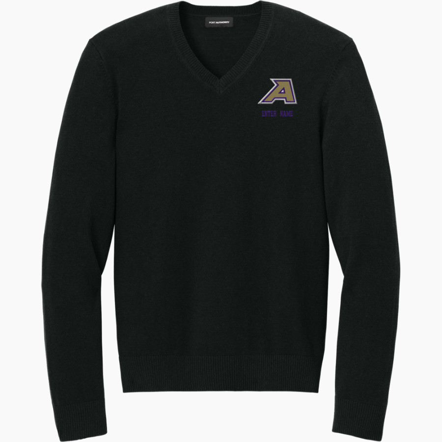 ALPINE HIGH SCHOOL BUCKS <span class="pdp-name-mascot">ALPINE BUCKS</span> Port Authority Men's Easy Care V-Neck Sweater