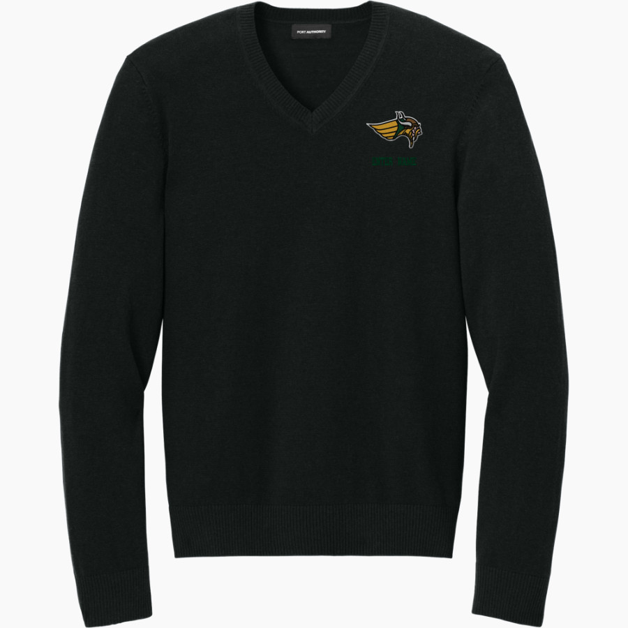 LATTA HIGH SCHOOL VIKINGS Port Authority Men's Easy Care V-Neck Sweater