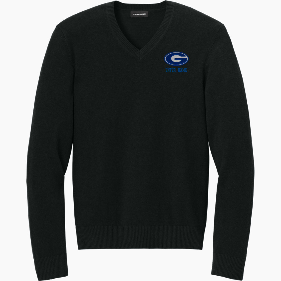 Gresham Gophers <span class="pdp-name-mascot">Gresham Gophers</span> Port Authority Men's Easy Care V-Neck Sweater