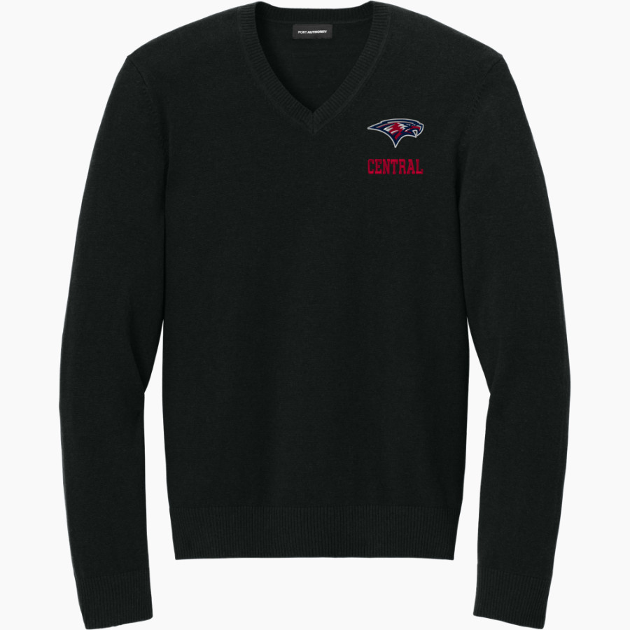 CENTRAL CATHOLIC HIGH SCHOOL EAGLES <span class="pdp-name-mascot">CENTRAL EAGLES</span> Port Authority Men's Easy Care V-Neck Sweater