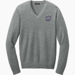 Shell Bank Brigade <span class="pdp-name-mascot">Shell Bank P771K@014 Labradors</span> Port Authority Men's Easy Care V-Neck Sweater Front Thumbnail