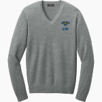 CLYDE HIGH SCHOOL FLIERS <span class="pdp-name-mascot">CLYDE FLIERS</span> Port Authority Men's Easy Care V-Neck Sweater Front Thumbnail