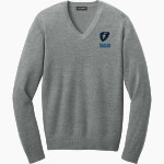 Faulkner University Eagles <span class="pdp-name-mascot">Faulkner University Eagles</span> Port Authority Men's Easy Care V-Neck Sweater Front Thumbnail