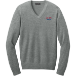 MASSAC COUNTY HIGH SCHOOL PATRIOTS <span class="pdp-name-mascot">MASSAC COUNTY PATRIOTS</span> Port Authority Men's Easy Care V-Neck Sweater Front Thumbnail