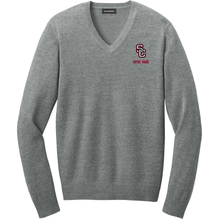 SAN CLEMENTE HIGH SCHOOL TRITONS <span class="pdp-name-mascot">SAN CLEMENTE TRITONS</span> Port Authority Men's Easy Care V-Neck Sweater