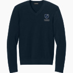 Manhattan Christian Thunder Port Authority Men's Easy Care V-Neck Sweater Front Thumbnail