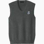 Brandeis Judges Online Store <span class="pdp-name-mascot">Brandeis Judges</span> Port Authority Men's Easy Care Sweater Vest Front Thumbnail