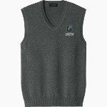Gunston Herons Port Authority Men's Easy Care Sweater Vest Front Thumbnail