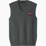 JUNEAU-DOUGLAS HIGH SCHOOL CRIMSON BEARS <span class="pdp-name-mascot">JUNEAU - DOUGLAS CRIMSON BEARS</span> Port Authority Men's Easy Care Sweater Vest Front Thumbnail