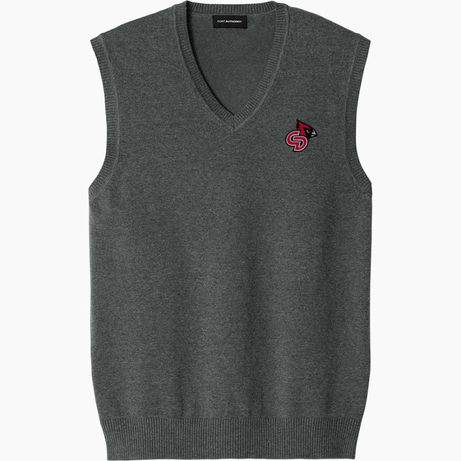 Central Decatur Cardinals Port Authority Men's Easy Care Sweater Vest