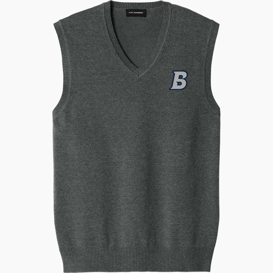 Brandeis Judges Online Store <span class="pdp-name-mascot">Brandeis Judges</span> Port Authority Men's Easy Care Sweater Vest