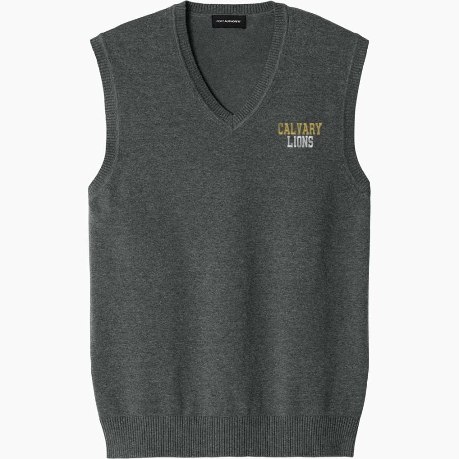 Calvary Lions <span class="pdp-name-mascot">Calvary Lions</span> Port Authority Men's Easy Care Sweater Vest