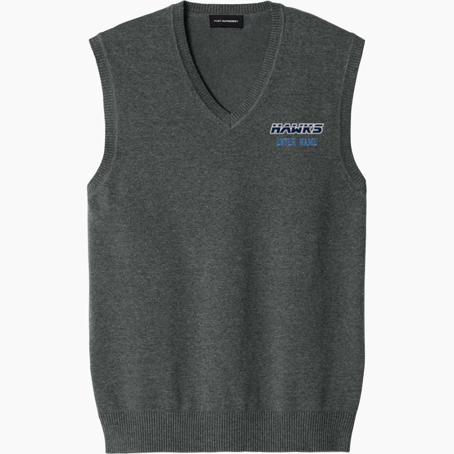 Headwaters Hawks <span class="pdp-name-mascot">Headwaters School Hawks</span> Port Authority Men's Easy Care Sweater Vest