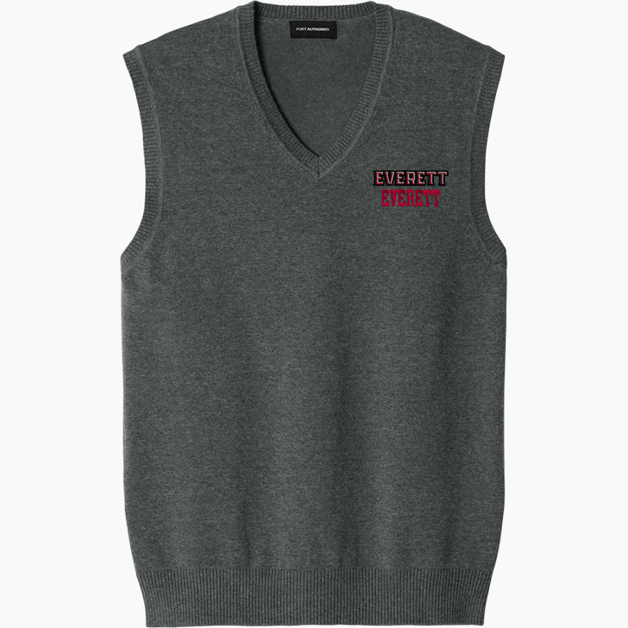 Everett Trojan <span class="pdp-name-mascot">Everett Trojans</span> Port Authority Men's Easy Care Sweater Vest