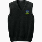 Discovery Swamp Owls Port Authority Men's Easy Care Sweater Vest Front Thumbnail