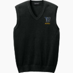 BELLEVILLE HIGH SCHOOL WILDCATS <span class="pdp-name-mascot">BELLEVILLE WILDCATS</span> Port Authority Men's Easy Care Sweater Vest Front Thumbnail