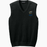 CRETE-MONEE HIGH SCHOOL WARRIORS <span class="pdp-name-mascot">CRETE - MONEE WARRIORS</span> Port Authority Men's Easy Care Sweater Vest Front Thumbnail