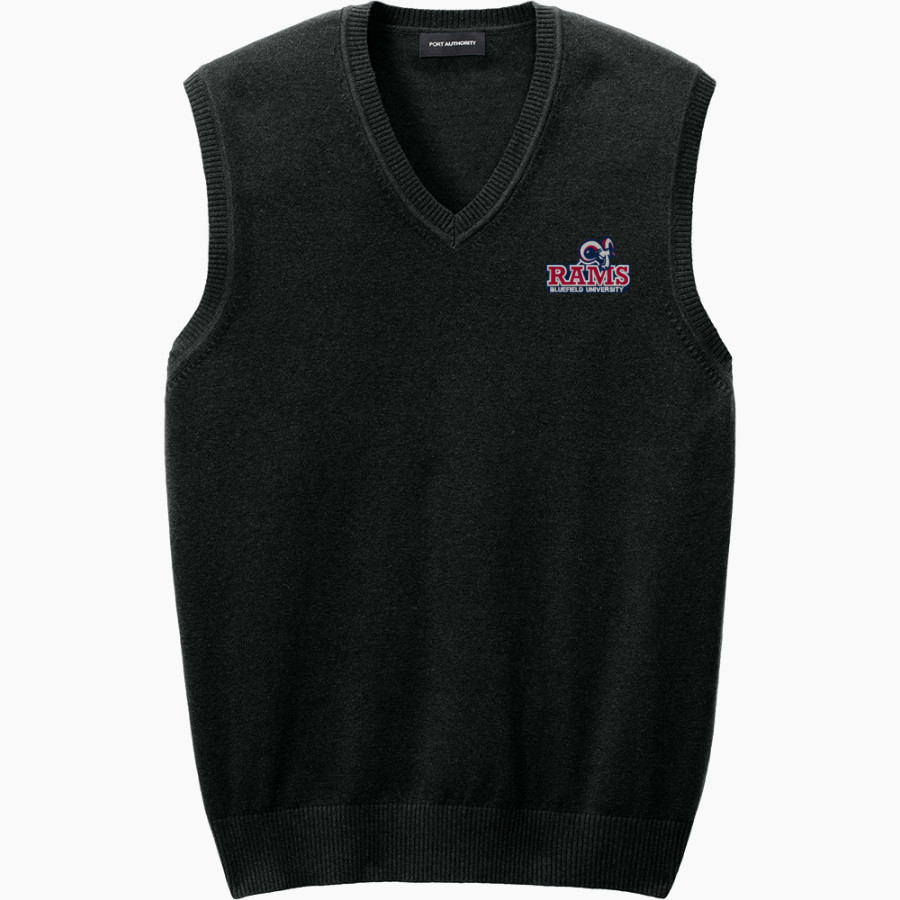 Bluefield University Sideline Store <span class="pdp-name-mascot">Bluefield University</span> Port Authority Men's Easy Care Sweater Vest