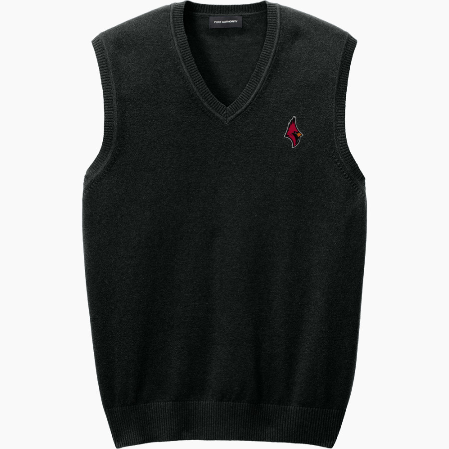 SHAW HIGH SCHOOL CARDINALS Port Authority Men's Easy Care Sweater Vest