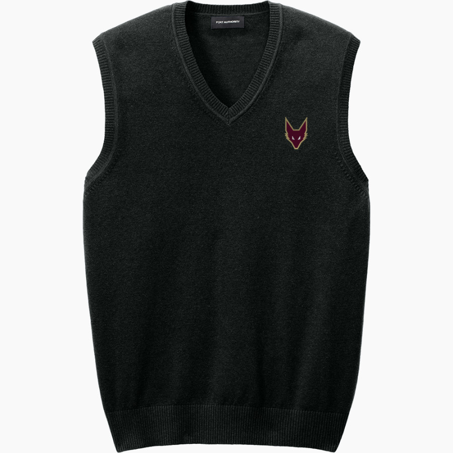 Omro School District Sideline Store <span class="pdp-name-mascot">OMRO FOXES</span> Port Authority Men's Easy Care Sweater Vest