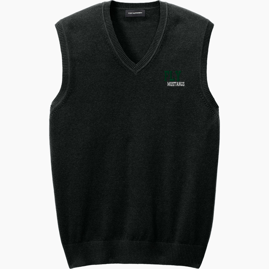 Fly Mustangs <span class="pdp-name-mascot">Fly Mustangs</span> Port Authority Men's Easy Care Sweater Vest